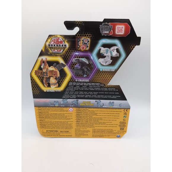 Demorc Ultra Starter Pack Colossus Barbetra Bakugan Legends Demorc Bakugan 6+ - Picture 2 of 2